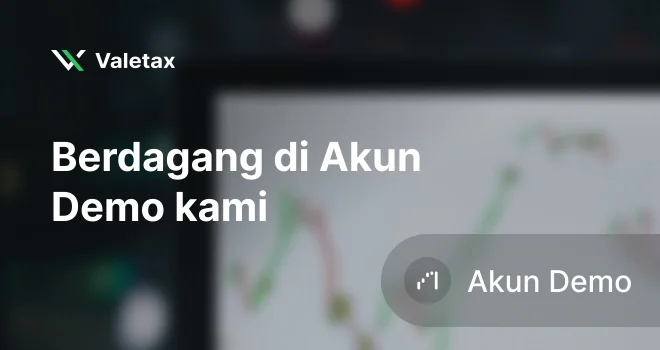Ilustrasi akun demo dan simulasi trading Valetax